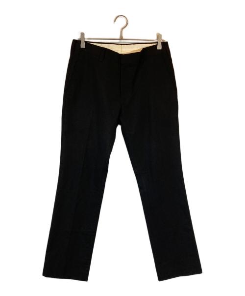 WACKO MARIA（ワコマリア）WACKO MARIA (ワコマリア) コットンウールスラックス ブラック サイズ:SIZE Mの古着・服飾アイテム