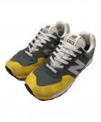 NEW BALANCE×the apartmentニューバランス×ジ アパートメント）の古着「574 Mustard Dip」｜グレー×イエロー