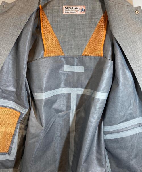 SUN/kakke（サンカッケイ）SUN/kakke (サンカッケイ) コーチジャケット グレー サイズ:SIZE Sの古着・服飾アイテム