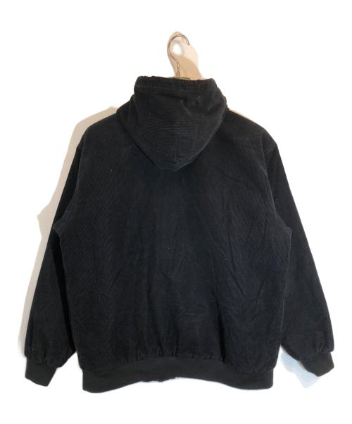 FTC（エフティーシー）FTC (エフティーシー) コーデュロイジップパーカー ブラック サイズ:SIZE Mの古着・服飾アイテム