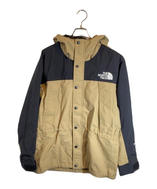 THE NORTH FACE（ザ ノース フェイス）THE NORTH FACE (ザ ノース フェイス) マウンテンライトジャケット ブラック×ベージュ サイズ:SIZE Sの古着・服飾アイテム
