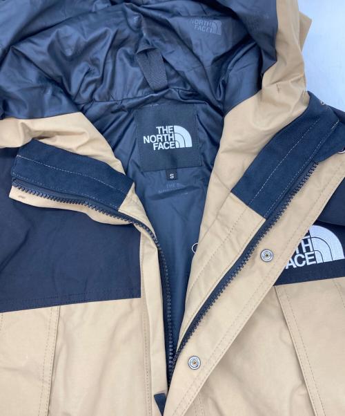 THE NORTH FACE（ザ ノース フェイス）THE NORTH FACE (ザ ノース フェイス) マウンテンライトジャケット ブラック×ベージュ サイズ:SIZE Sの古着・服飾アイテム