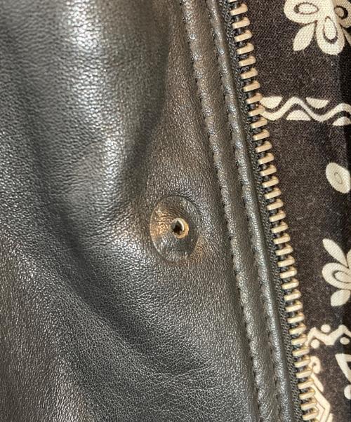 HARLEY-DAVIDSON（ハーレーダビッドソン）HARLEY-DAVIDSON (ハーレーダビッドソン) レザージャケット ブラック サイズ:SIZE Sの古着・服飾アイテム