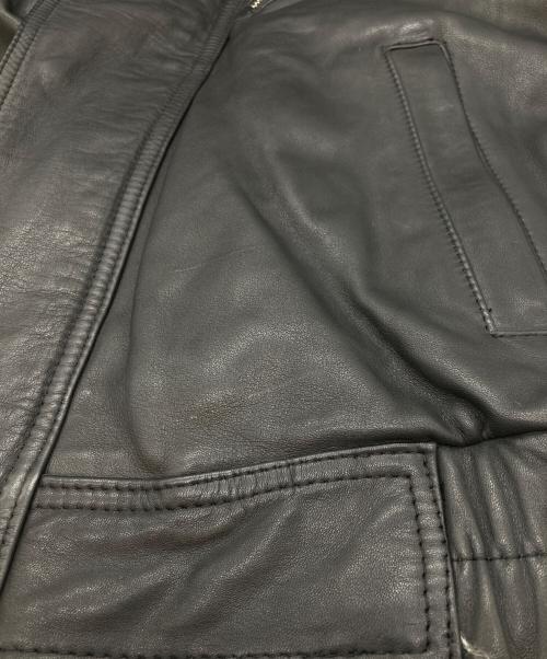HARLEY-DAVIDSON（ハーレーダビッドソン）HARLEY-DAVIDSON (ハーレーダビッドソン) レザージャケット ブラック サイズ:SIZE Sの古着・服飾アイテム