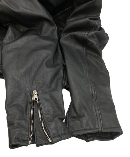 HARLEY-DAVIDSON（ハーレーダビッドソン）HARLEY-DAVIDSON (ハーレーダビッドソン) レザージャケット ブラック サイズ:SIZE Sの古着・服飾アイテム
