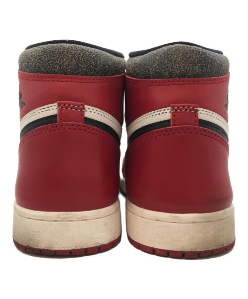 NIKE（ナイキ）NIKE (ナイキ) エアジョーダン1 ハイ OG ロスト & ファウンド/シカゴ ホワイト サイズ:US10の古着・服飾アイテム