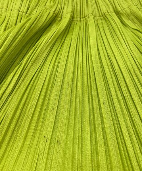 PLEATS PLEASE（プリーツプリーズ）PLEATS PLEASE (プリーツプリーズ) プリーツスカート グリーン サイズ:SIZE 5の古着・服飾アイテム