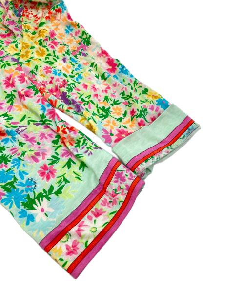 LEONARD（レオナール）LEONARD (レオナール) フラワープリントワンピース グリーン サイズ:SIZE Lの古着・服飾アイテム