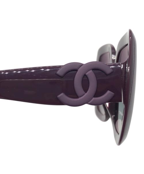 CHANEL（シャネル）CHANEL (シャネル) サングラス パープルの古着・服飾アイテム