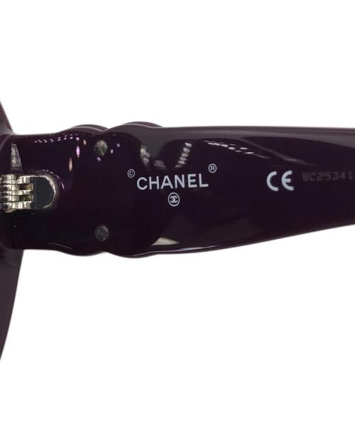 CHANEL（シャネル）CHANEL (シャネル) サングラス パープルの古着・服飾アイテム