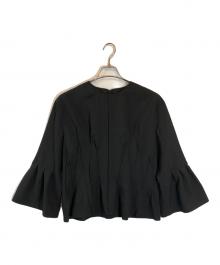 ADORE（アドーア）の古着「ドライタッチシアーブラウス」｜ブラック