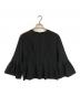 ADORE（アドーア）の古着「ドライタッチシアーブラウス」｜ブラック