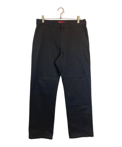 SUPREME（シュプリーム）SUPREME (シュプリーム) ワークパンツ ブラック サイズ:32の古着・服飾アイテム