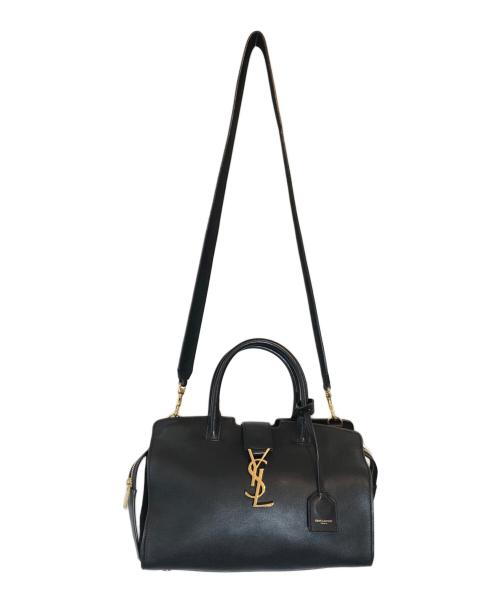 Saint Laurent Paris（サンローランパリ）Saint Laurent Paris (サンローランパリ) 2WAYバッグ ブラックの古着・服飾アイテム