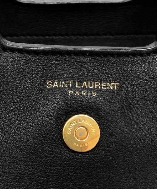 Saint Laurent Paris（サンローランパリ）Saint Laurent Paris (サンローランパリ) 2WAYバッグ ブラックの古着・服飾アイテム