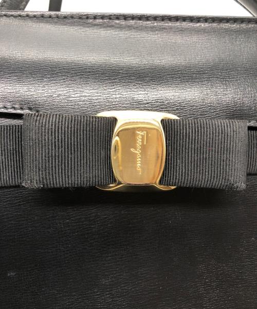 Salvatore Ferragamo（サルヴァトーレ フェラガモ）Salvatore Ferragamo (サルヴァトーレ フェラガモ) 2WAYバッグ ブラックの古着・服飾アイテム