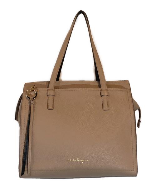 Salvatore Ferragamo（サルヴァトーレ フェラガモ）Salvatore Ferragamo (サルヴァトーレ フェラガモ) ガンチーニ トートバッグ ピンク サイズ:下記参照の古着・服飾アイテム