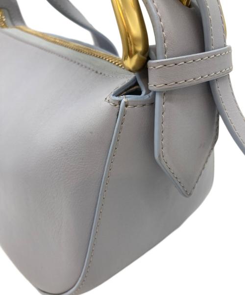 J&M DAVIDSON（ジェイ＆エム デヴィッドソン）J&M DAVIDSON (ジェイ＆エム デヴィッドソン) ショルダーハンドバッグ ブルーの古着・服飾アイテム