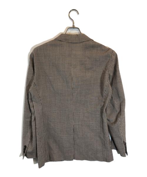 TOMORROW LAND PILGRIM（トゥモローランド ピルグリム）TOMORROW LAND PILGRIM (トゥモローランド ピルグリム) ウールポリウレタン シングル2Bジャケット ブラウン サイズ:SIZE Mの古着・服飾アイテム