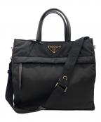 PRADAプラダ）の古着「Re Nylon 2WAY ショルダーバッグ」｜ブラック
