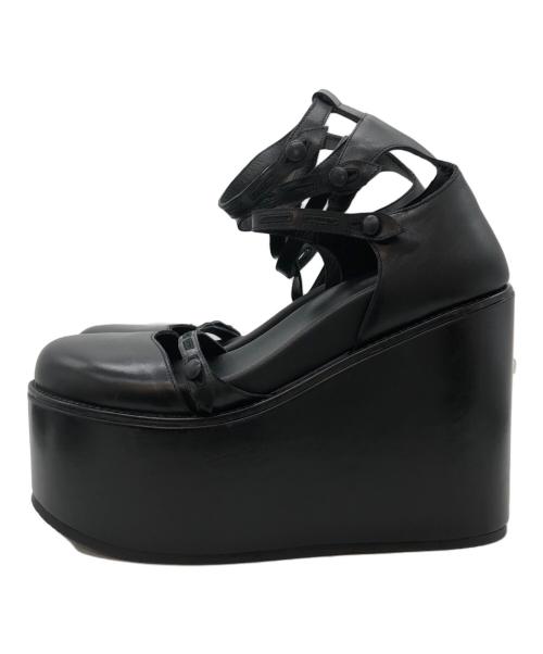 sacai（サカイ）sacai (サカイ) サンダル ブラック サイズ:SIZE 37の古着・服飾アイテム