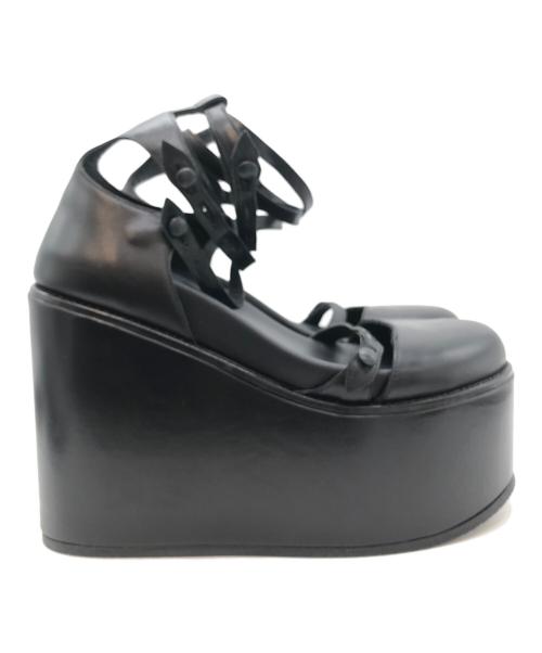 sacai（サカイ）sacai (サカイ) サンダル ブラック サイズ:SIZE 37の古着・服飾アイテム