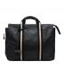 BALLY（バリー）の古着「レザーストライプビジネスバッグ」｜ブラック