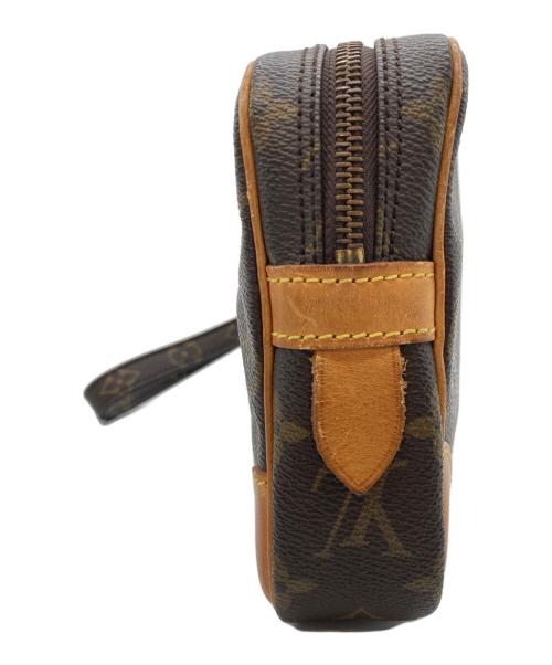 LOUIS VUITTON（ルイ ヴィトン）LOUIS VUITTON (ルイ ヴィトン) クラッチバッグ ブラウンの古着・服飾アイテム