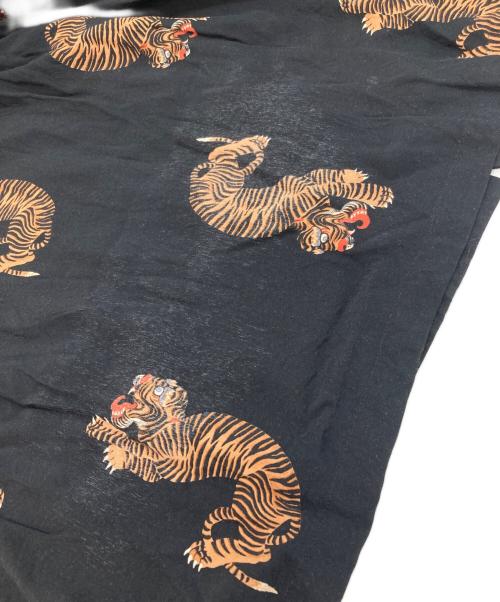 WACKO MARIA（ワコマリア）WACKO MARIA (ワコマリア) 虎柄レーヨンアロハシャツ ブラック サイズ:SIZE Lの古着・服飾アイテム