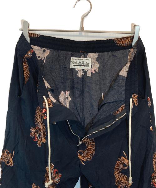 WACKO MARIA（ワコマリア）WACKO MARIA (ワコマリア) タイガー 総柄 ハーフパンツ ブラック サイズ:SIZE Mの古着・服飾アイテム