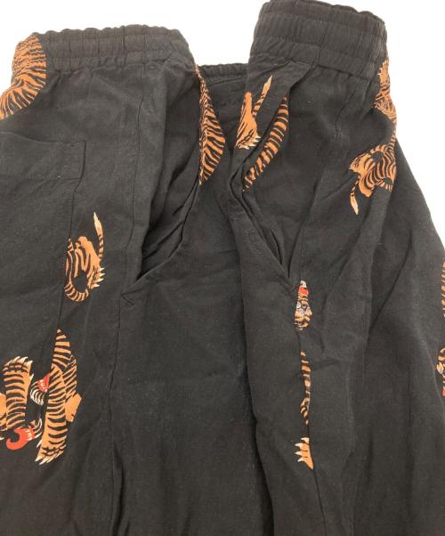 WACKO MARIA（ワコマリア）WACKO MARIA (ワコマリア) タイガー 総柄 ハーフパンツ ブラック サイズ:SIZE Mの古着・服飾アイテム