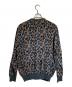 WACKO MARIA (ワコマリア) レオパード カーディガン グレー サイズ:SIZE M：18000円