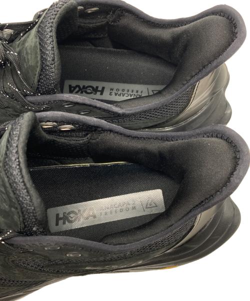 HOKAONEONE（ホカオネオネ）HOKAONEONE (ホカオネオネ) ANACAPA 2 FREEDOM． ブラック サイズ:27ｃｍの古着・服飾アイテム