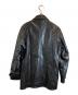 GAP (ギャップ) レザーカーコート ブラック サイズ:SIZE S：23000円