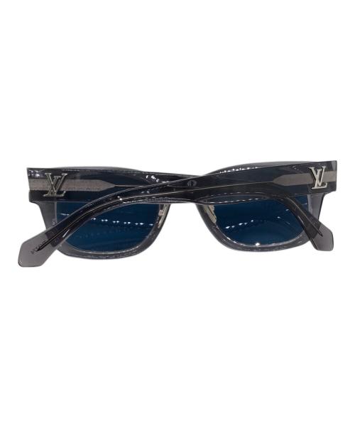 LOUIS VUITTON（ルイ ヴィトン）LOUIS VUITTON (ルイ ヴィトン) LV コンフィデンス・スクエア ラウンド ブラック サイズ:50□23の古着・服飾アイテム