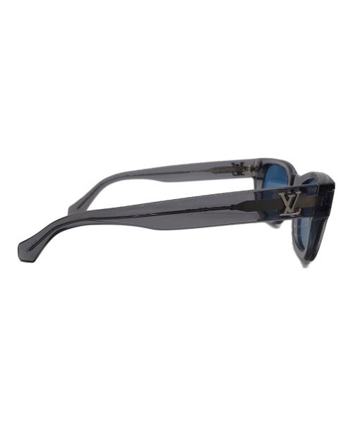 LOUIS VUITTON（ルイ ヴィトン）LOUIS VUITTON (ルイ ヴィトン) LV コンフィデンス・スクエア ラウンド ブラック サイズ:50□23の古着・服飾アイテム