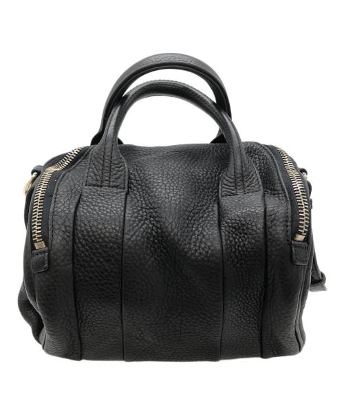 ALEXANDER WANG（アレキサンダー・ワン）ALEXANDER WANG (アレキサンダーワン) 底スタッズ2WAYショルダーバッグ ブラックの古着・服飾アイテム