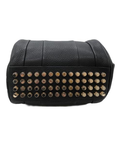 ALEXANDER WANG（アレキサンダー・ワン）ALEXANDER WANG (アレキサンダーワン) 底スタッズ2WAYショルダーバッグ ブラックの古着・服飾アイテム