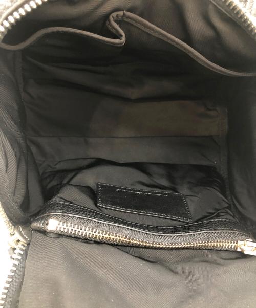ALEXANDER WANG（アレキサンダー・ワン）ALEXANDER WANG (アレキサンダーワン) 底スタッズ2WAYショルダーバッグ ブラックの古着・服飾アイテム