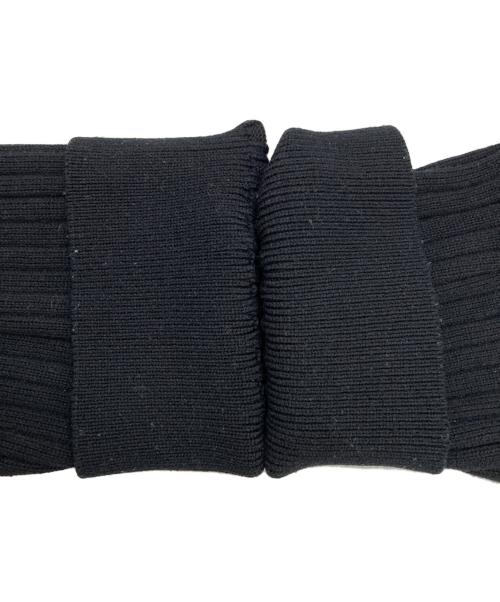 JOSE MOON（ジョゼムーン）JOSE MOON (ジョゼムーン) 2WAY SLIT KNIT PULLOVER ブラック サイズ:SIZE FREEの古着・服飾アイテム