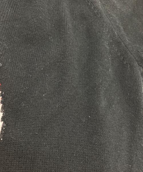 TAO COMME des GARCONS（タオ コムデギャルソン）TAO COMME des GARCONS (タオ コムデギャルソン) いちごクラッシュニット ブラック サイズ:SIZE Sの古着・服飾アイテム