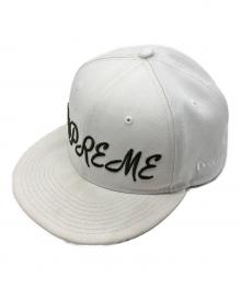 SUPREME×New Era（シュプリーム×ニューエラ）の古着「Script New Era Cap」｜ホワイト