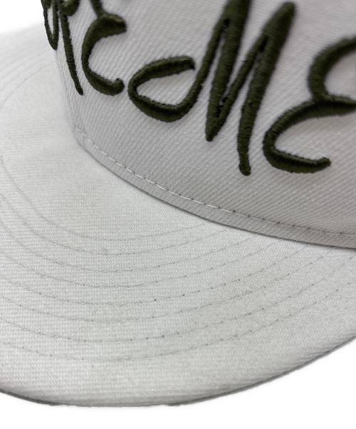 SUPREME（シュプリーム）SUPREME (シュプリーム) New Era (ニューエラ) Script New Era Cap ホワイトの古着・服飾アイテム