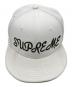 SUPREME (シュプリーム) New Era (ニューエラ) Script New Era Cap ホワイト：7000円