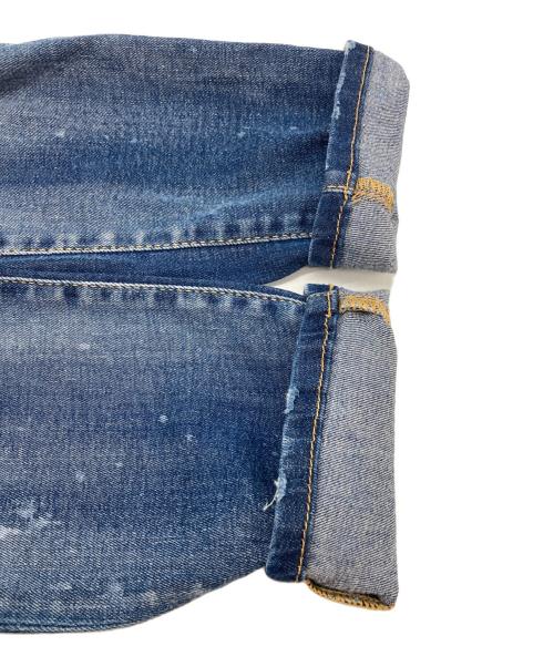 DSQUARED2（ディースクエアード）DSQUARED2 (ディースクエアード) LIGHT CLOUDY WASH SUPER TWINKY JEANS インディゴ サイズ:48の古着・服飾アイテム