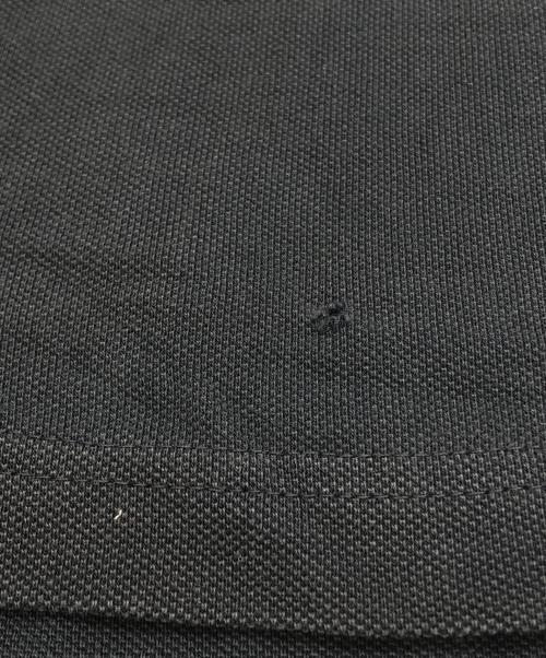 MONCLER（モンクレール）MONCLER (モンクレール) ポロシャツ ブラック サイズ:Mの古着・服飾アイテム