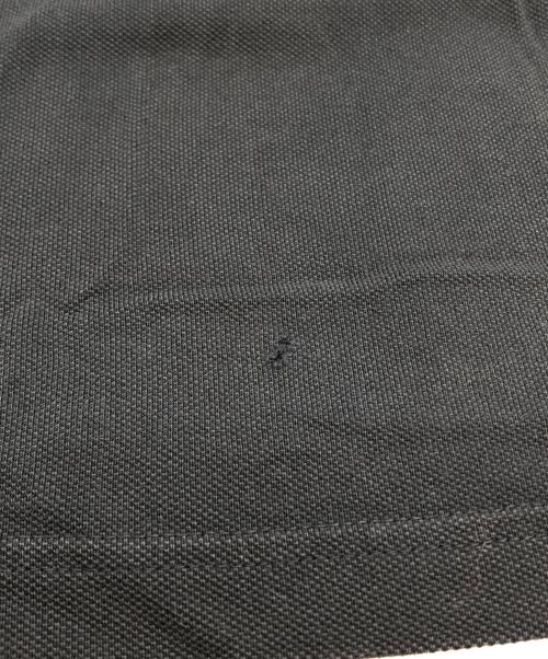 MONCLER（モンクレール）MONCLER (モンクレール) ポロシャツ ブラック サイズ:Mの古着・服飾アイテム