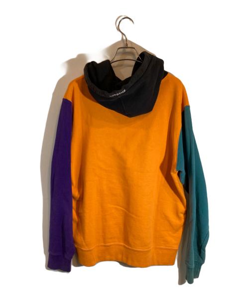 SUPREME（シュプリーム）Supreme (シュプリーム) S Logo Colorblocked Hooded Sweatshirt マルチカラー サイズ:SIZE Mの古着・服飾アイテム
