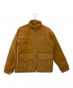 A BATHING APEア ベイシング エイプ）の古着「モールスキンクラシックダウンジャケット」｜ブラウン