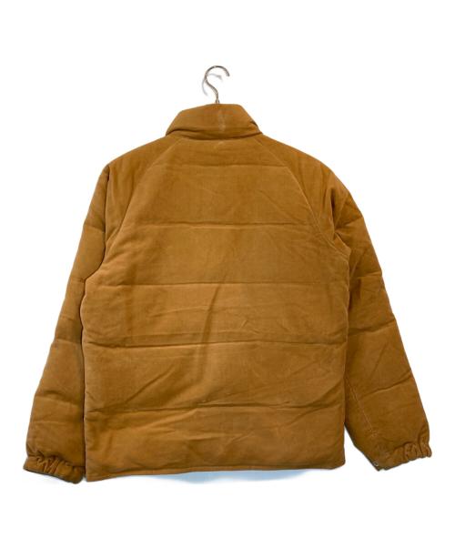 A BATHING APE（ア ベイシング エイプ）A BATHING APE (ア ベイシング エイプ) モールスキンクラシックダウンジャケット ブラウン サイズ:Lの古着・服飾アイテム